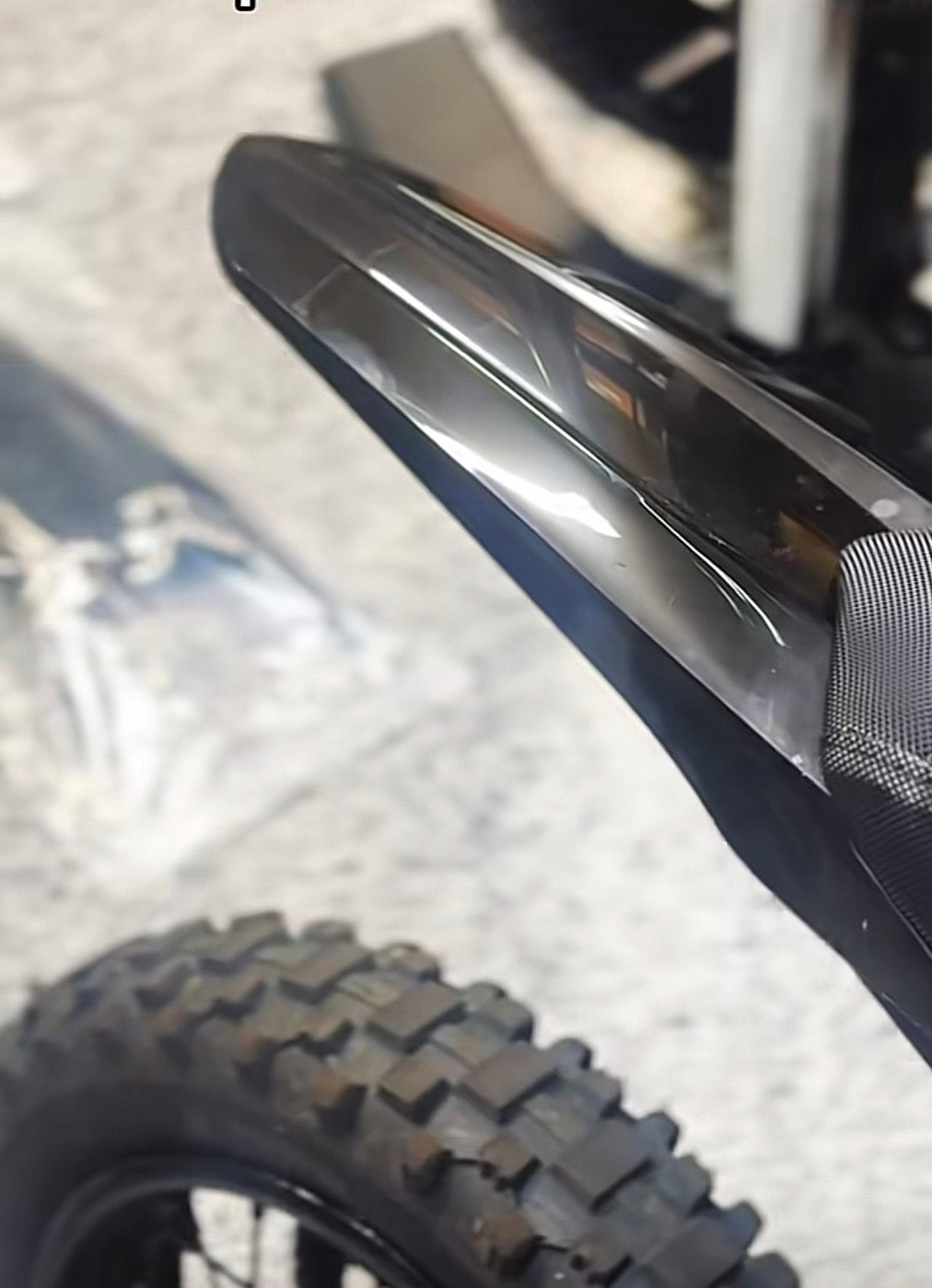 rear fender for tuttio
