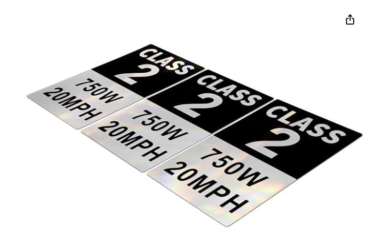 class 2 sticker (3 pack)