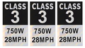 class 3 sticker (3 pack)