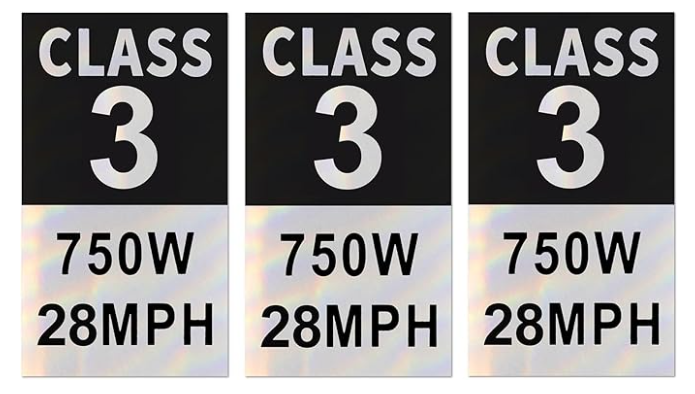 class 3 sticker (3 pack)